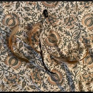 NWOT BOHO Feather Hair Clip